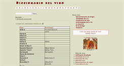 Desktop Screenshot of diccionariodelvino.com
